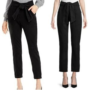 JONATHAN SIMKHAI
Standard Henley Tie Waist Denim Cargo Women's Black Tie-Waist